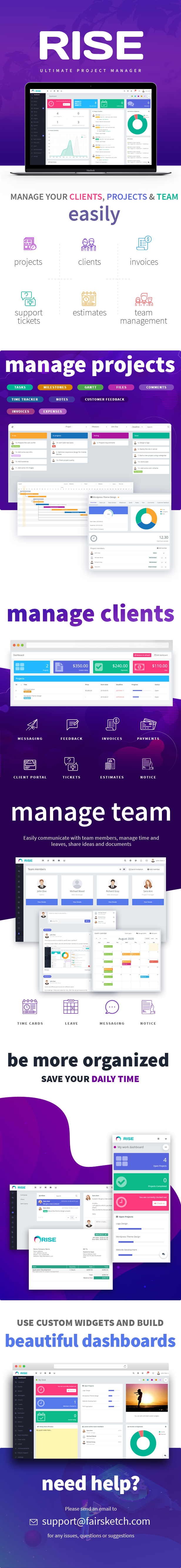 RISE - Ultimate Project Manager